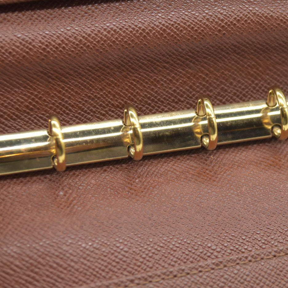 AUCTION $505 Louis Vuitton  Monogram Small Ring Agenda Cover