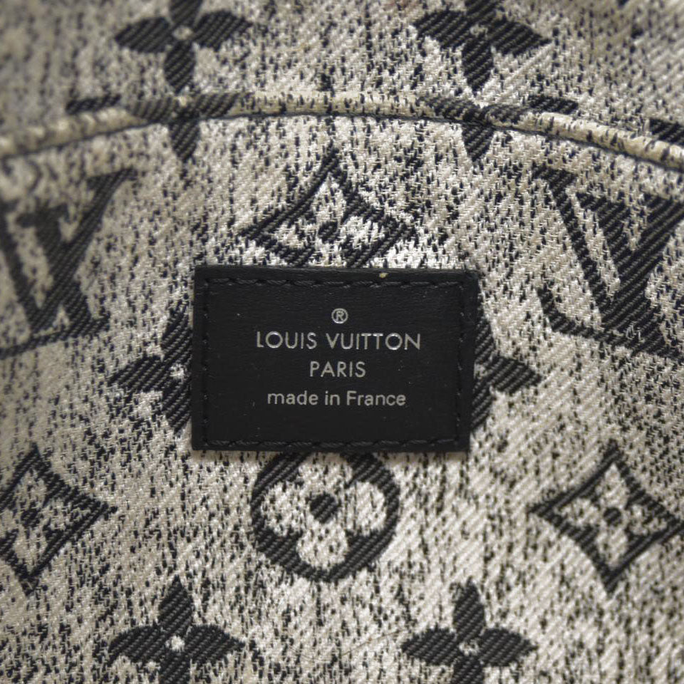 Louis Vuitton  Monogram Jacquard Denim Onthego MM Black