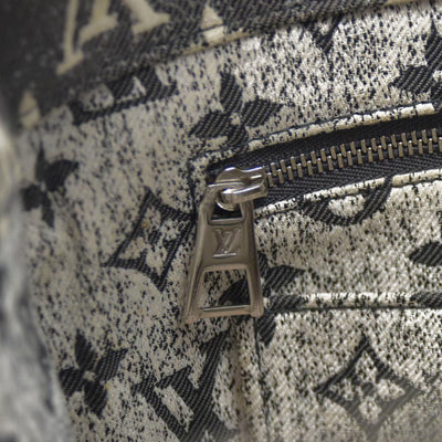 Louis Vuitton  Monogram Jacquard Denim Onthego MM Black