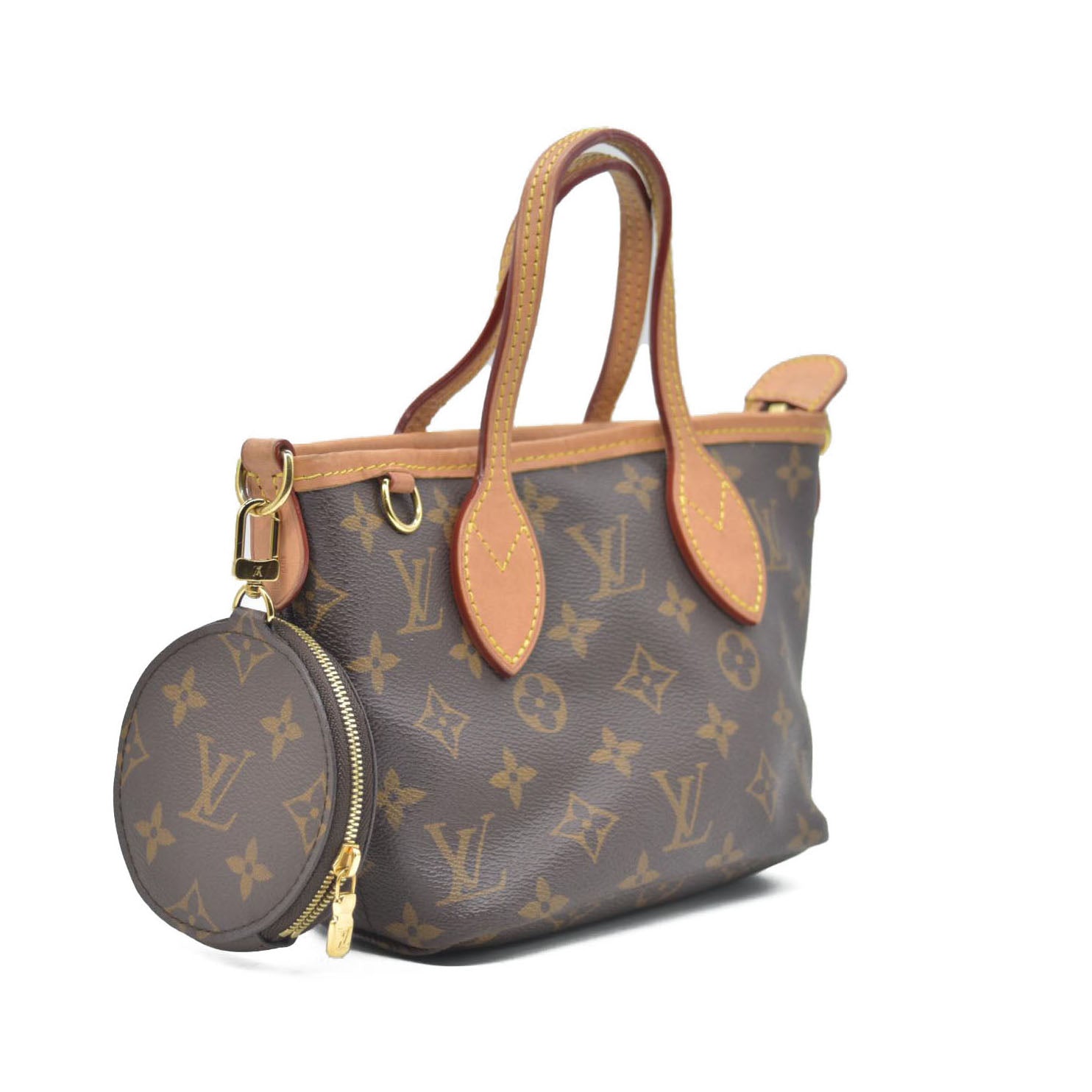 $2100 Louis Vuitton Monogram Neverfull BB Fuchsia