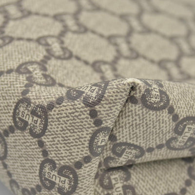 Gucci GG Gucci Plus PVC Leather Pouch Clutch Bag