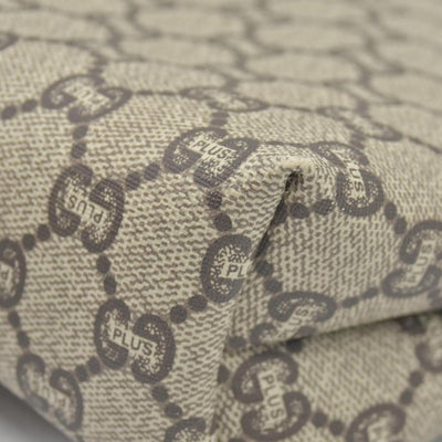 Gucci GG Gucci Plus PVC Leather Pouch Clutch Bag