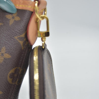 $2100 Louis Vuitton Monogram Neverfull BB Fuchsia