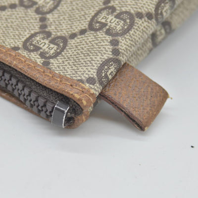 Gucci GG Gucci Plus PVC Leather Pouch Clutch Bag