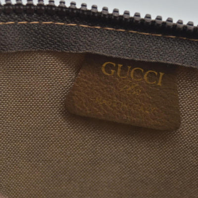 Gucci GG Gucci Plus PVC Leather Pouch Clutch Bag