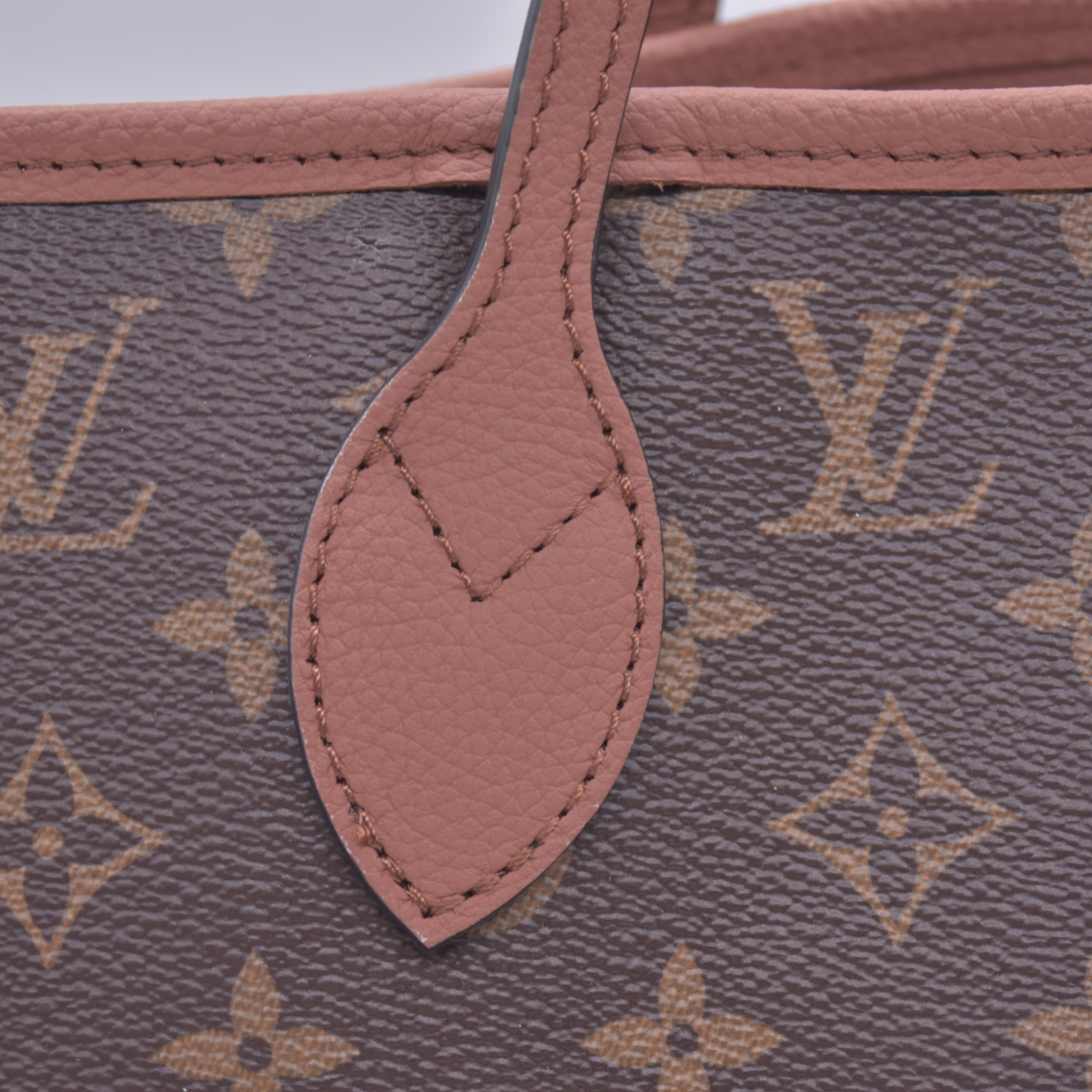 $3200 Louis Vuitton Monogram Inside Out Reversible Neverfull MM Brown RFID 10021157