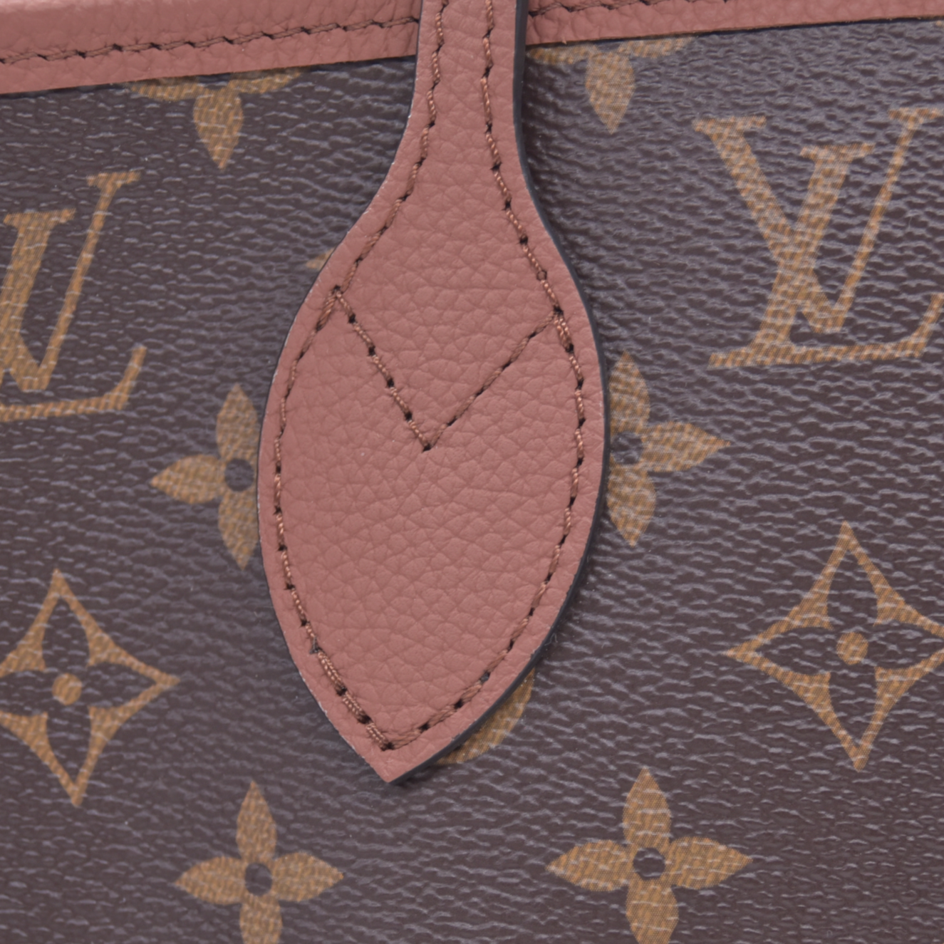 $3200 Louis Vuitton Monogram Inside Out Reversible Neverfull MM Brown RFID 10021157