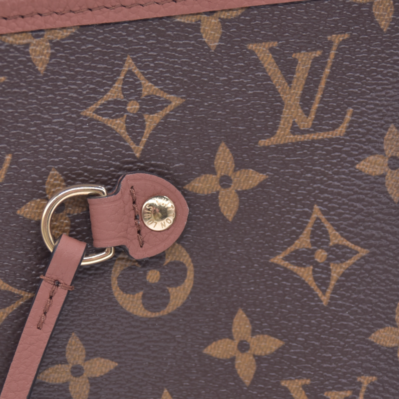 $3200 Louis Vuitton Monogram Inside Out Reversible Neverfull MM Brown RFID 10021157