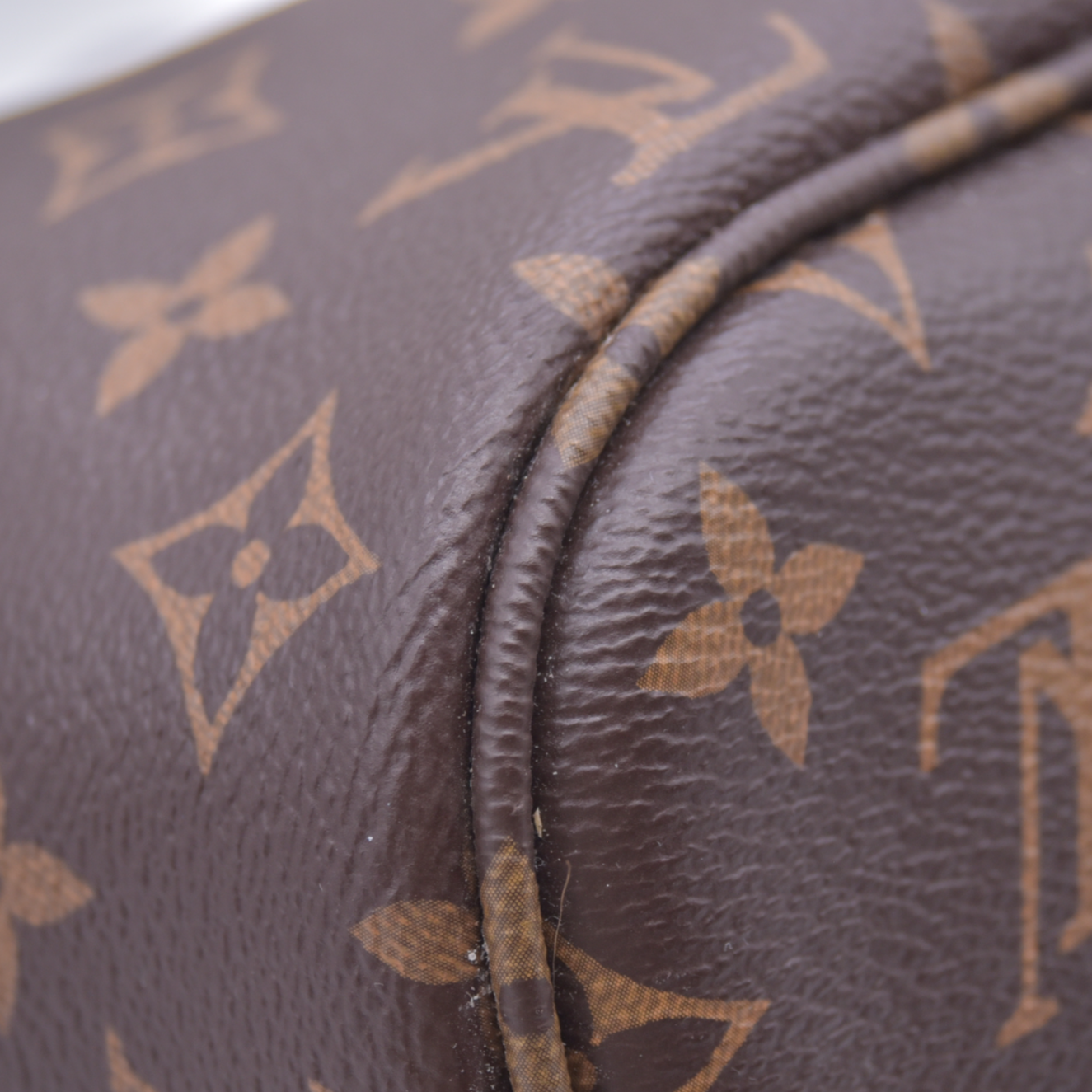 $3200 Louis Vuitton Monogram Inside Out Reversible Neverfull MM Brown RFID 10021157