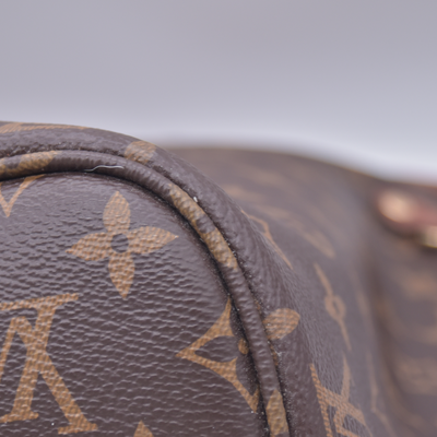 $3200 Louis Vuitton Monogram Inside Out Reversible Neverfull MM Brown RFID 10021157