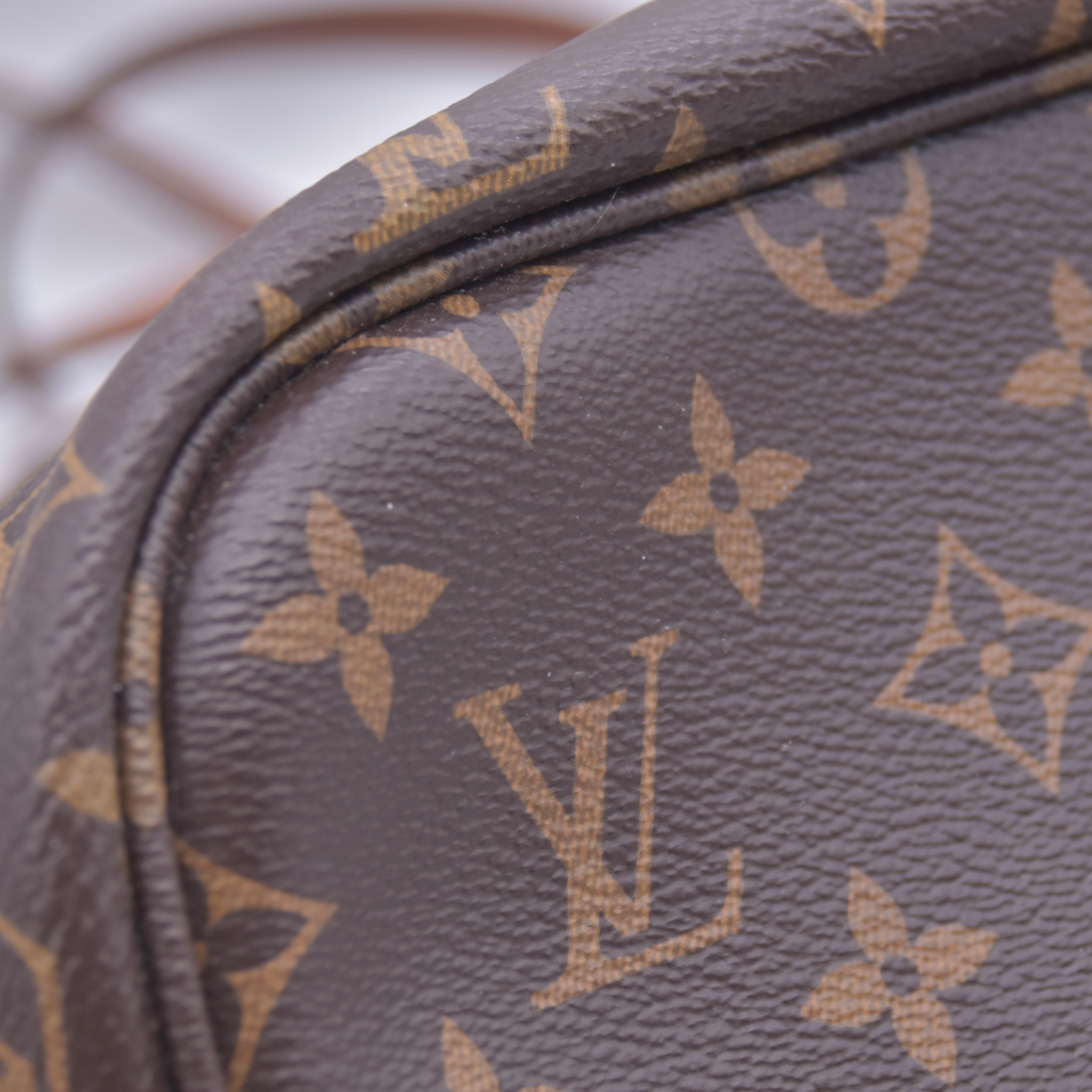 $3200 Louis Vuitton Monogram Inside Out Reversible Neverfull MM Brown RFID 10021157