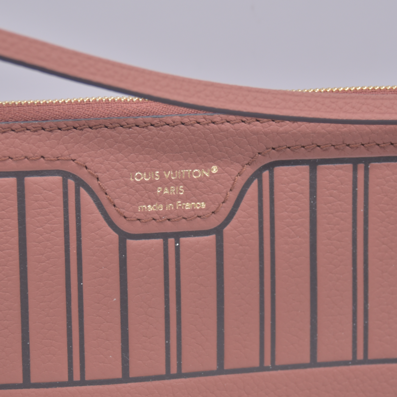 $3200 Louis Vuitton Monogram Inside Out Reversible Neverfull MM Brown RFID 10021157