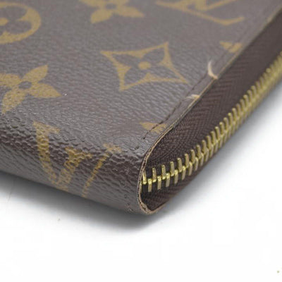AUCTION $915 Louis Vuitton  Monogram Zippy Wallet CA5039