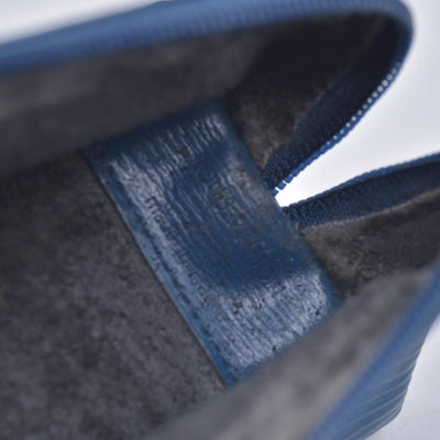 $470 Louis Vuitton Epi Trousse Crayons Pencil Blue CONSIGNMENT 10021126
