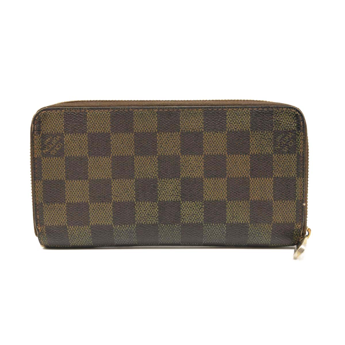 LOUIS VUITTON Damier Ebene Zippy Wallet