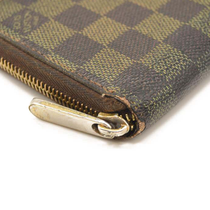 LOUIS VUITTON Damier Ebene Zippy Wallet