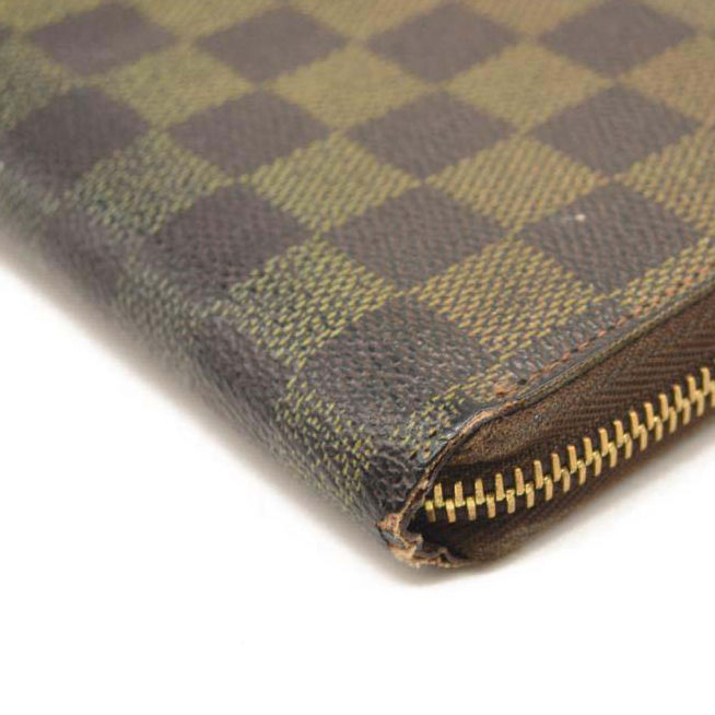 LOUIS VUITTON Damier Ebene Zippy Wallet