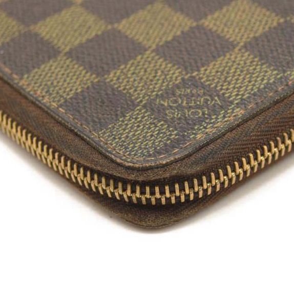 LOUIS VUITTON Damier Ebene Zippy Wallet