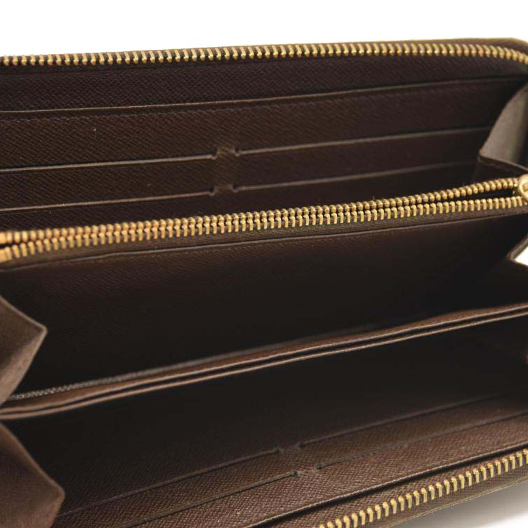 LOUIS VUITTON Damier Ebene Zippy Wallet