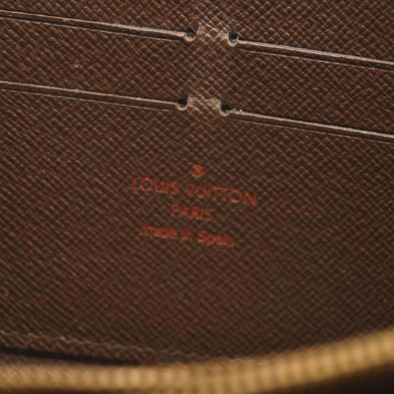 LOUIS VUITTON Damier Ebene Zippy Wallet