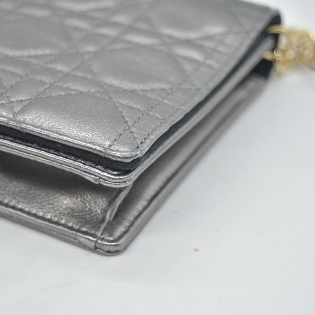 $2400 Christian Dior Cannage Lady Convertible Clutch 10020448