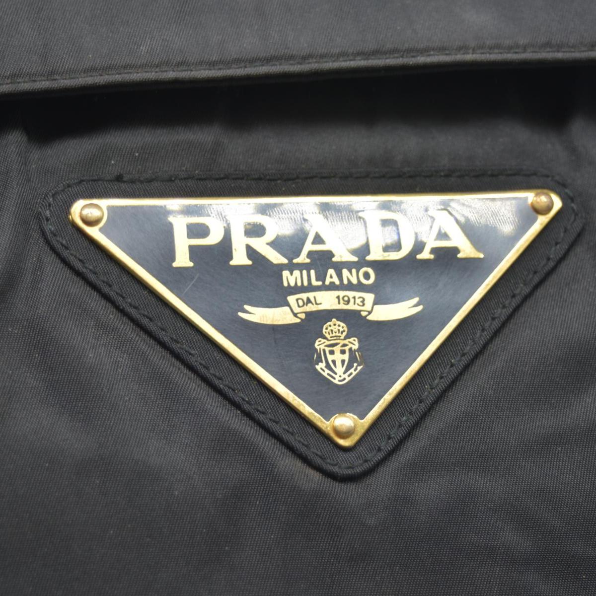 $1250 Prada  Tessuto Nylon Top Handle Bag Vintage