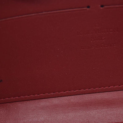 $970 Louis Vuitton Pomme d'Amour Monogram Vernis Zippy Wallet CONSIGNMENT