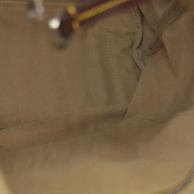 $1150 Prada Canvas Tote Bag Beige