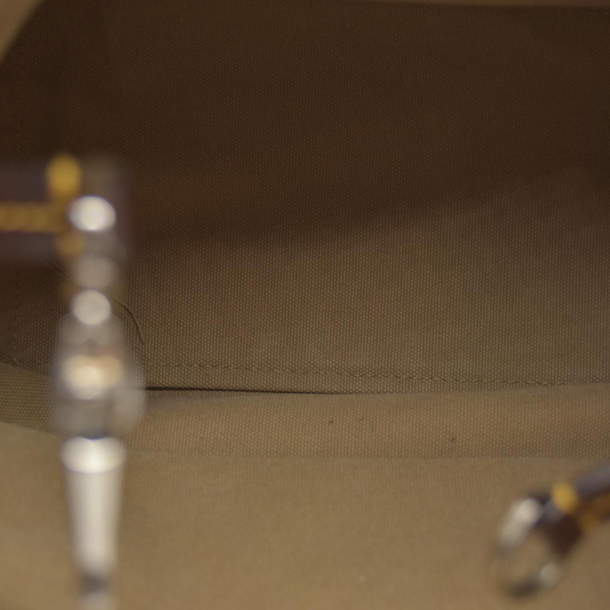 $1150 Prada Canvas Tote Bag Beige