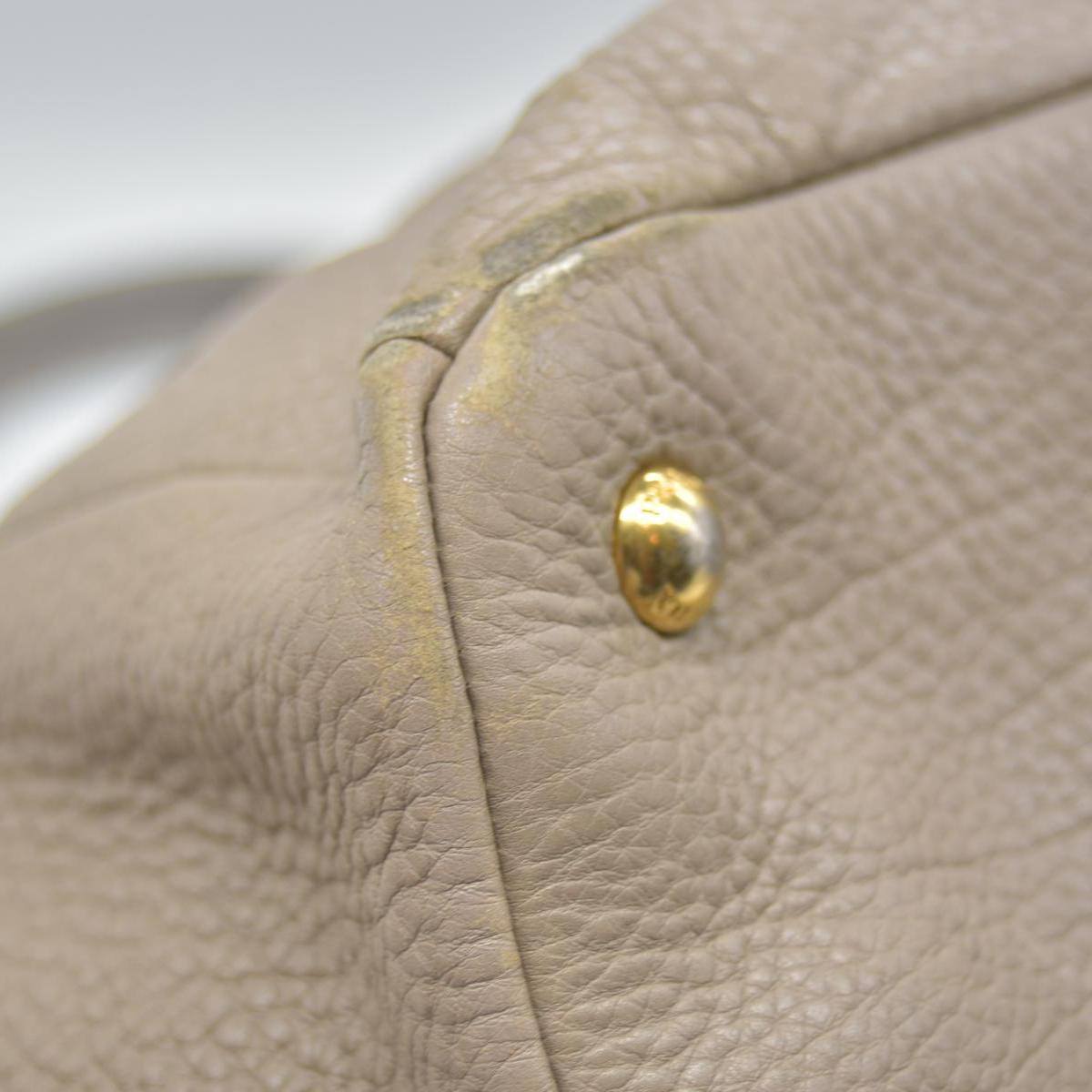 $3500 Prada Convertible Shopping Tote Vitello Daino Medium