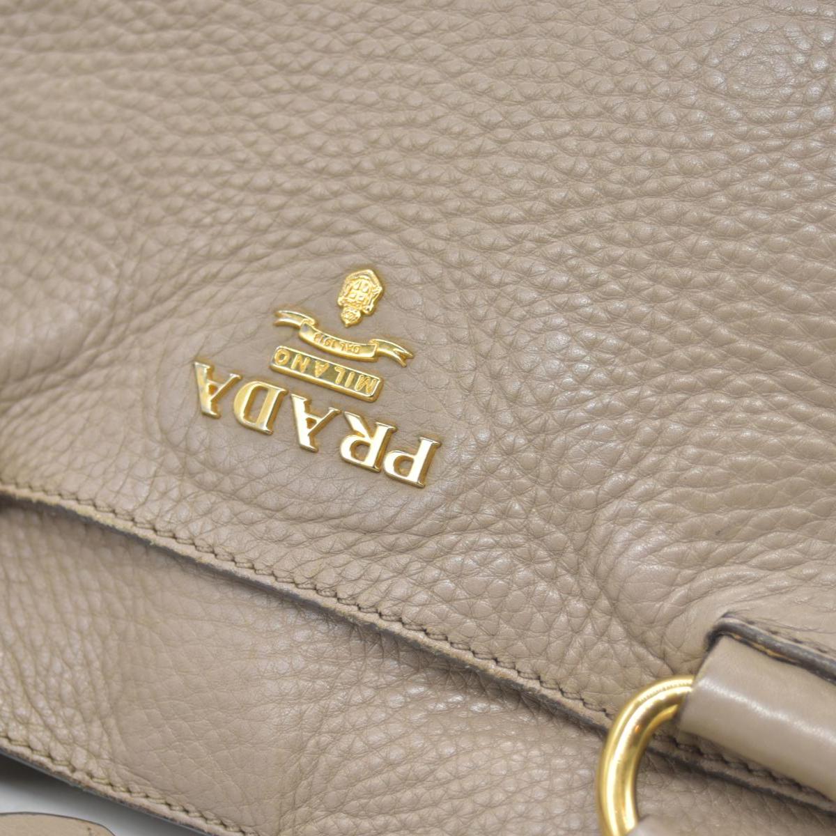 $3500 Prada Convertible Shopping Tote Vitello Daino Medium