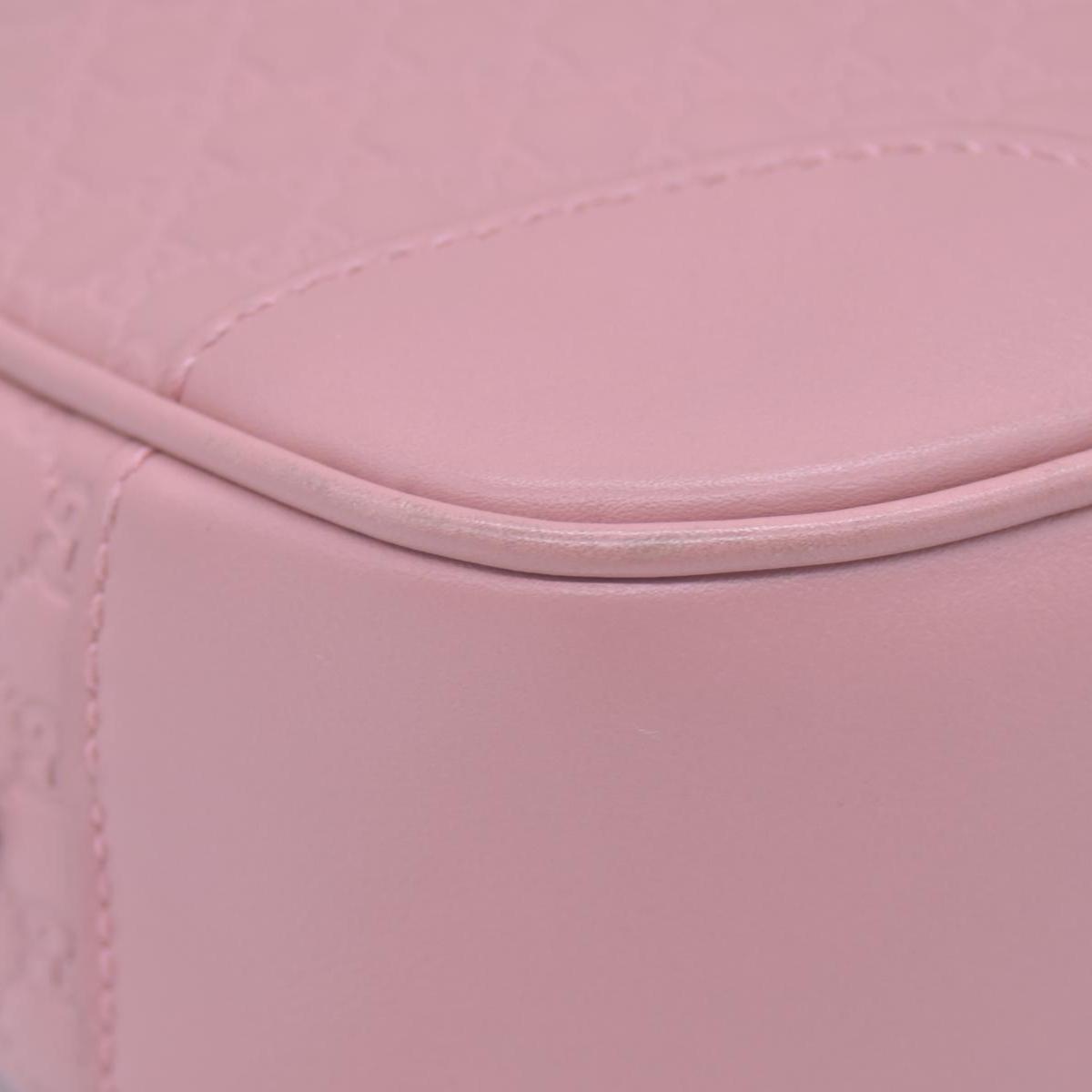 $1290 Gucci Microguccissima Bree Crossbody Pink CONSIGNMENT 10021173