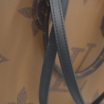 $3300 AUCTION Louis Vuitton Reverse Monogram Giant Onthego MM RFID