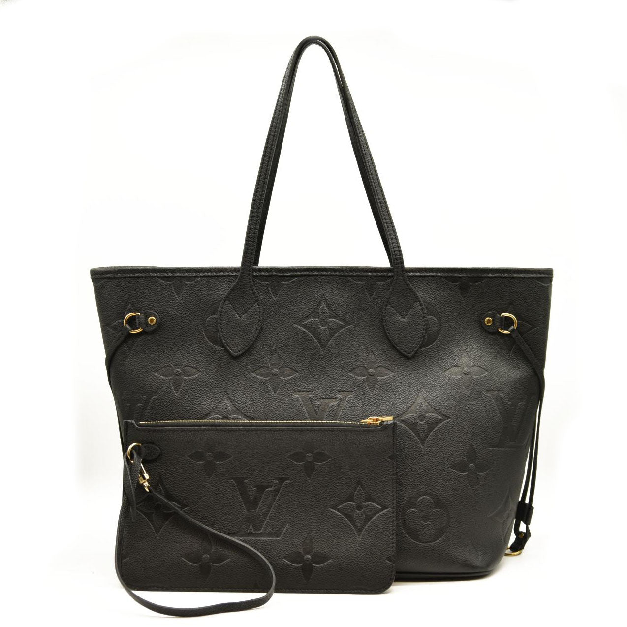 Louis Vuitton  Empreinte Monogram Giant Neverfull MM Black RFID