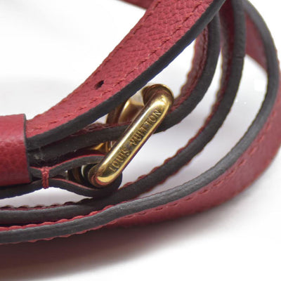 Louis Vuitton  Empreinte Speedy Bandouliere 25 NM Scarlet DU1149