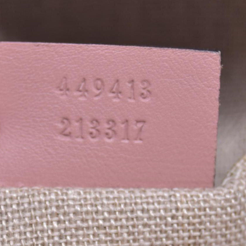 $1290 Gucci Microguccissima Bree Crossbody Pink CONSIGNMENT 10021173