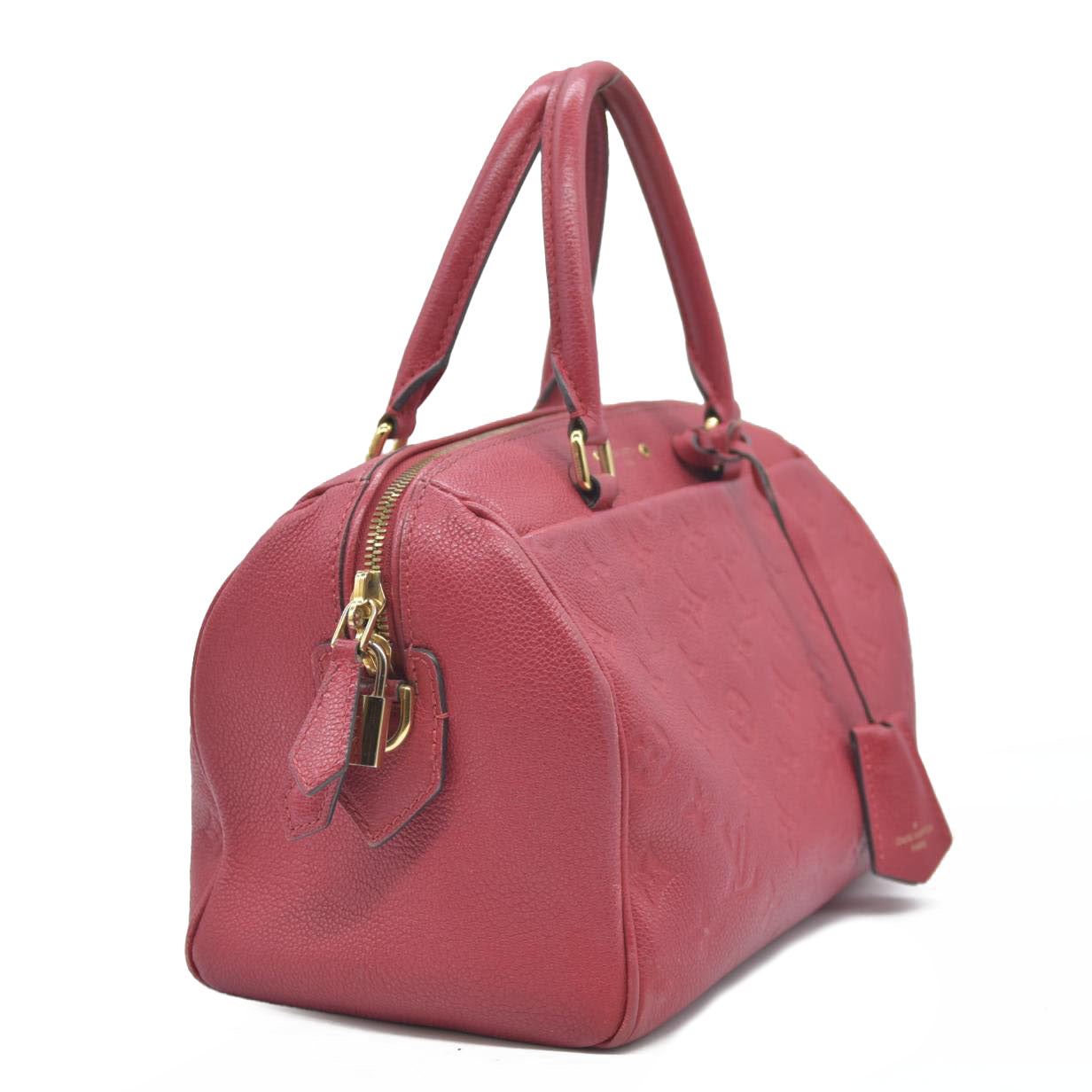 Louis Vuitton  Empreinte Speedy Bandouliere 25 NM Scarlet DU1149