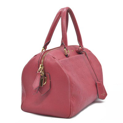 Louis Vuitton  Empreinte Speedy Bandouliere 25 NM Scarlet DU1149