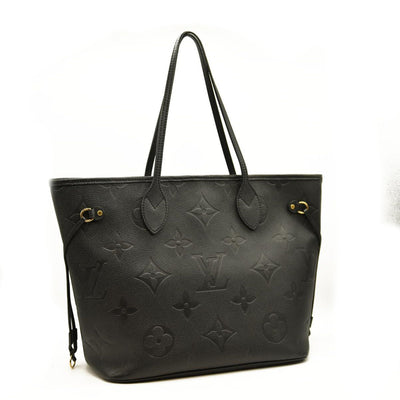 Louis Vuitton  Empreinte Monogram Giant Neverfull MM Black RFID