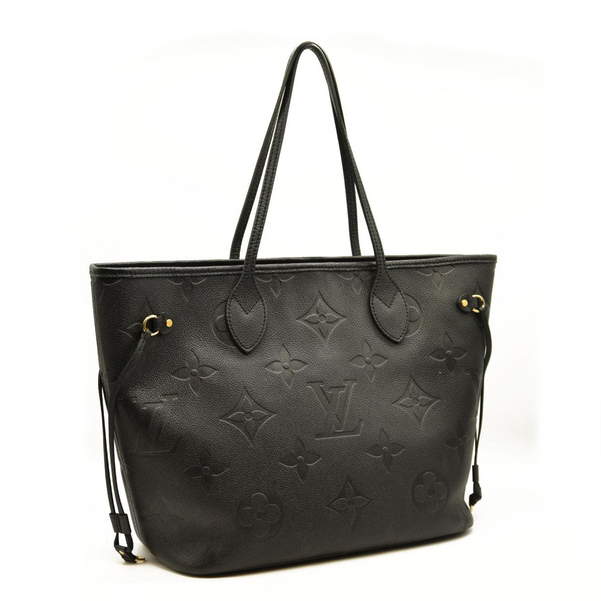 Louis Vuitton  Empreinte Monogram Giant Neverfull MM Black RFID
