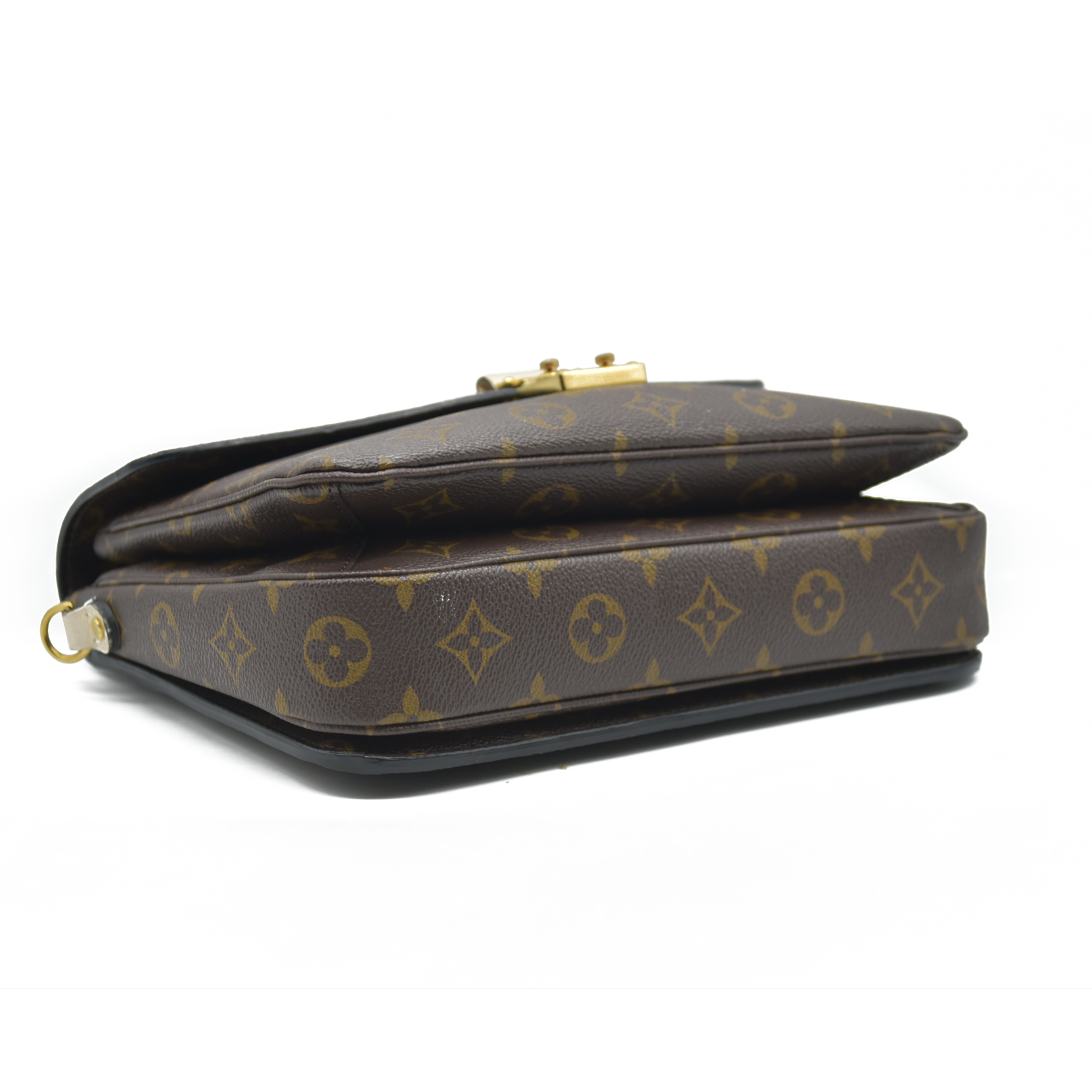 LOUIS VUITTON Monogram Braided Pochette Metis Creme Beige