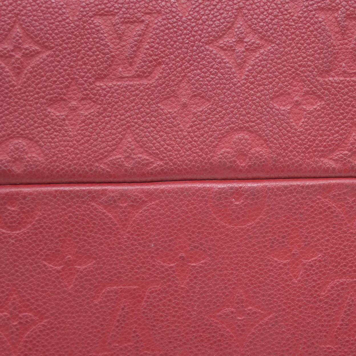 Louis Vuitton  Empreinte Speedy Bandouliere 25 NM Scarlet DU1149