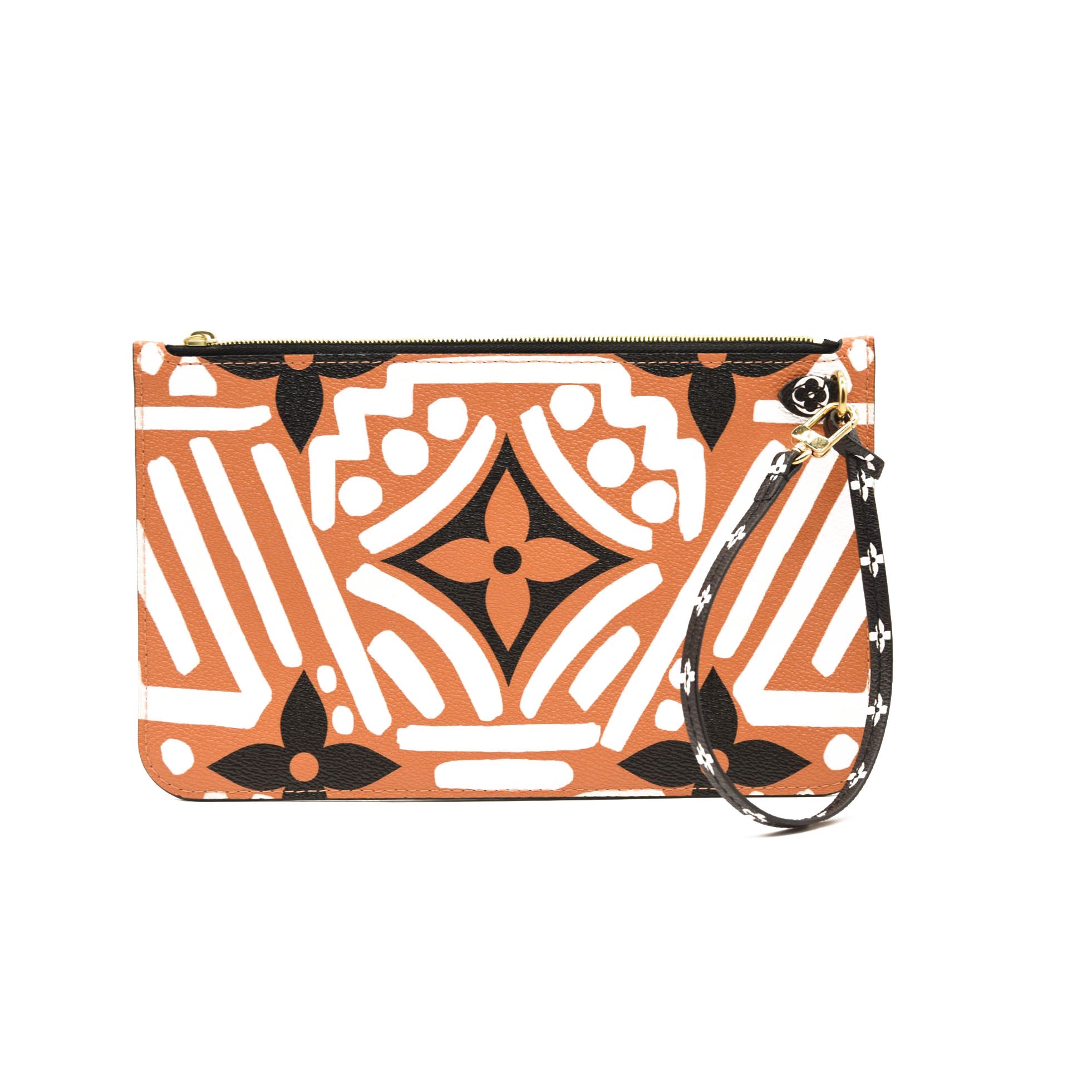 LOUIS VUITTON Monogram Giant Crafty Neverfull MM GM Pochette Creme Caramel