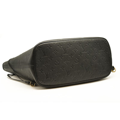 Louis Vuitton  Empreinte Monogram Giant Neverfull MM Black RFID