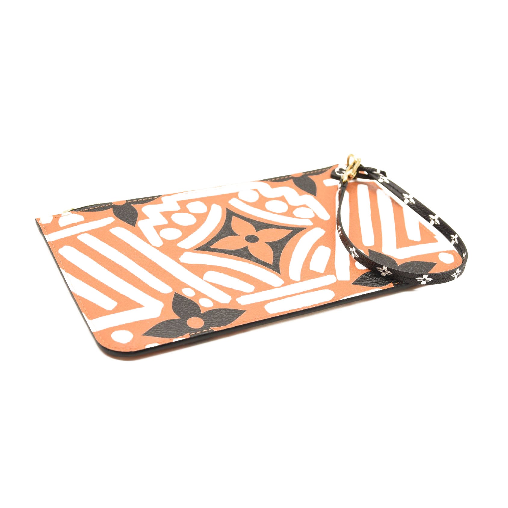 LOUIS VUITTON Monogram Giant Crafty Neverfull MM GM Pochette Creme Caramel