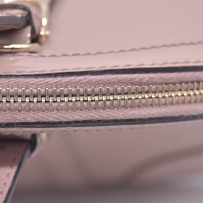 $1350 Gucci Patent Microguccissima Small Nice Top Handle Dome Bag Pink CONSIGNMENT 10021166