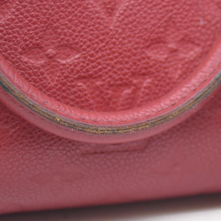 Louis Vuitton  Empreinte Speedy Bandouliere 25 NM Scarlet DU1149