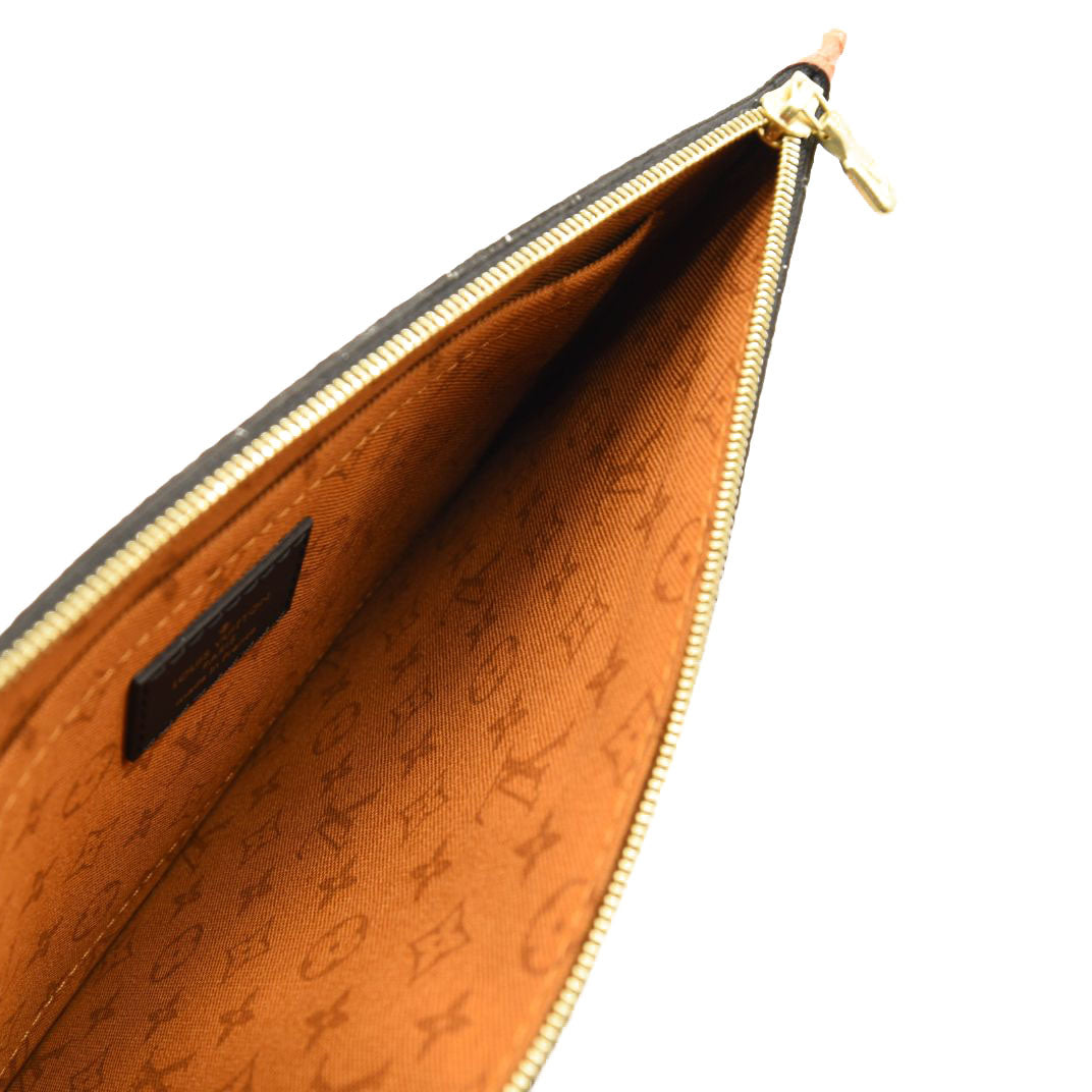 LOUIS VUITTON Monogram Giant Crafty Neverfull MM GM Pochette Creme Caramel