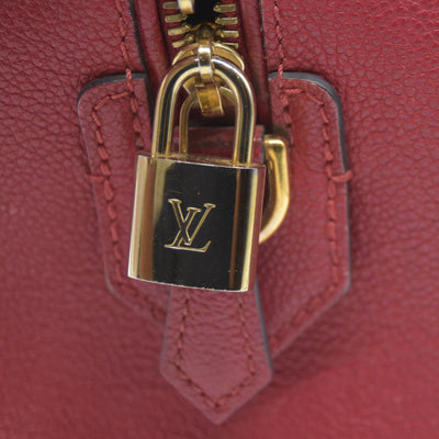 Louis Vuitton  Empreinte Speedy Bandouliere 25 NM Scarlet DU1149