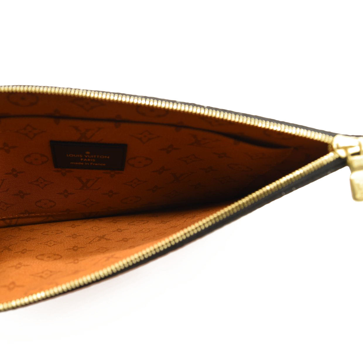 LOUIS VUITTON Monogram Giant Crafty Neverfull MM GM Pochette Creme Caramel